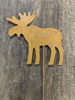 Dekostecker Rost "Elch"